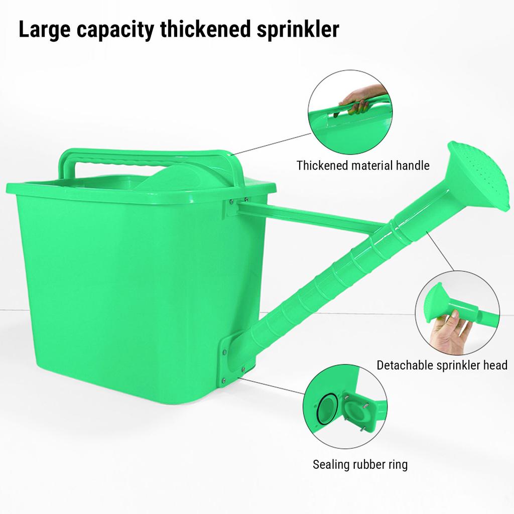 Plastic Watering Can 20L Multifunctional PP Plastic Multifunctional 3 Modes Garden Watering Pot for Indoor Outdoor Plant