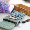 Denim Ripped Crossbody Small Bag - Cloth Art Large Screen Mobile Phone Bag
