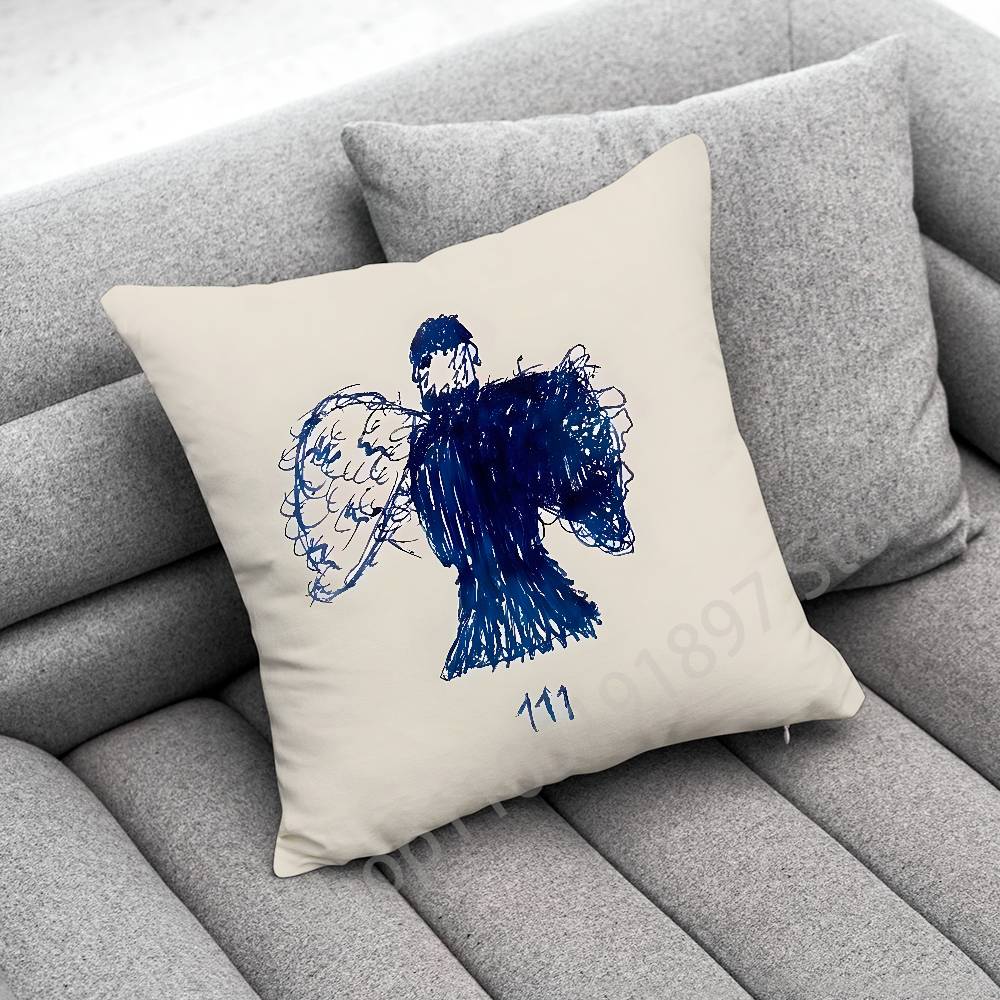 M-Milo J La Vida Era Mas Corta 111 Throw Pillow Case For 50cm 30cm 55cm 45cm 40cm Square Bed Pillowcase Cover
