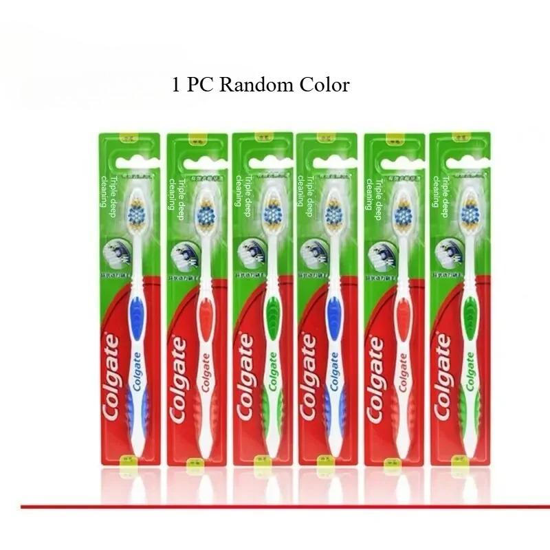 

Colgate Adult Soft Fine Bristle Toothbrush Gum Care 8-Pack Portable for Travel Home Use Students & Guests Family Pack