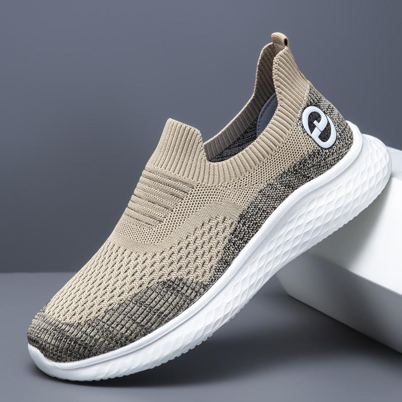 Men S Slip On Casual Loafers Breathable Soft Sole Comfortable Walking Driving Shoes