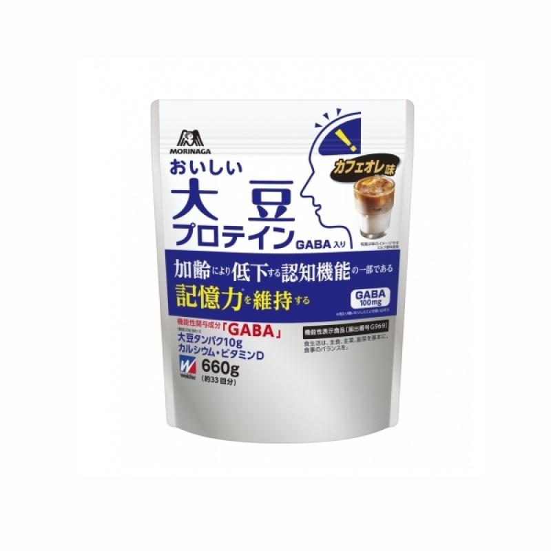Delicious GABA Soy Protein Cafe Au Lait Flavor 660g