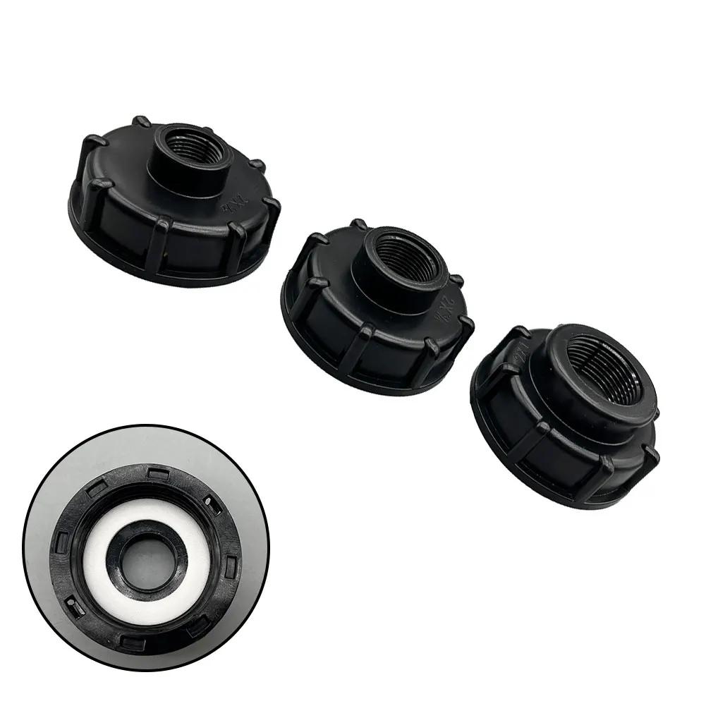 Plastic IBC Container Cap 1 inch Female Adapter for Standard Tank Connections Works with Various Pipe Fittings