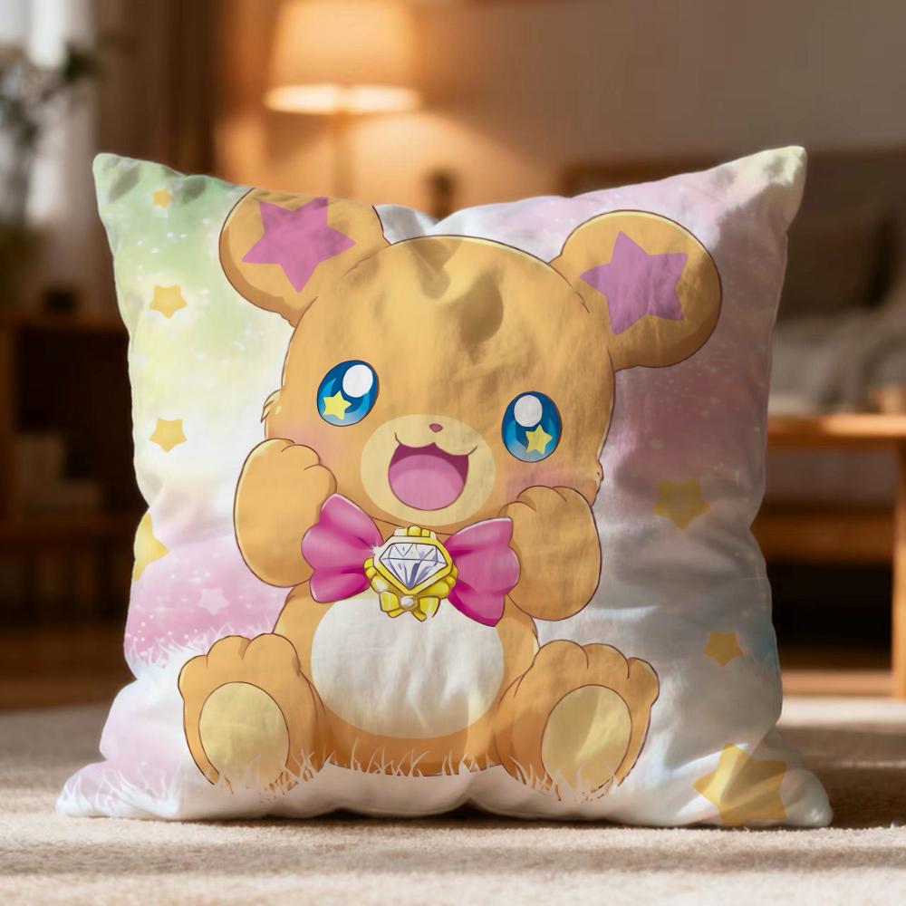 Popular MMofurunew Cushion Cover Soft Washable Pillow Case Multi-Scene for Couch Bed Travel Office Use