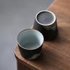 Håndtegnet fjellform tekkopp Retro keramisk tekopp Kung Fu tesett Kaffekopp Liten vannkopp Porselen teservise