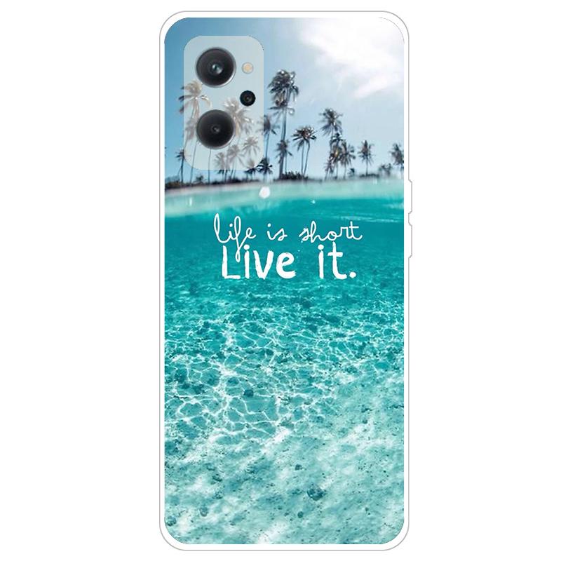 För Coque realme 9i Fodral Stötsäker Mjuk silikon TPU Baksida För oppo realme 9i 9 i i9 Realme9i Telefonfodral 9i Söt tecknad film