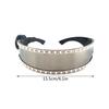 Flashing LED Party Glasses for Stage Shows Rave Party Eyewear Light Up Goggles Eyeglasses for Adult Dance Performances