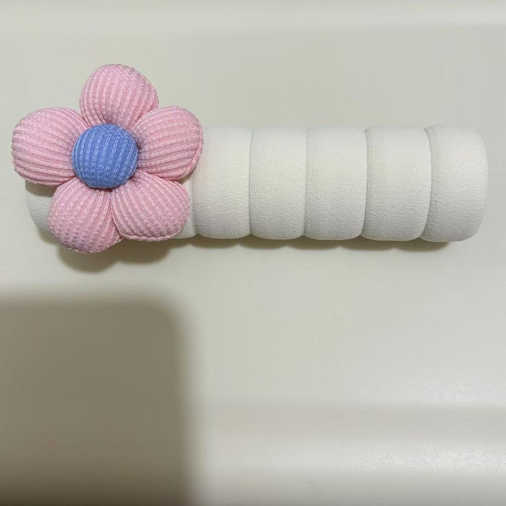 2 STÜCK Dekorative Türstopper-Set, gepolsterter Griffschutz, Türstopper für Heimdekor, strapazierfähiger Stoffbezug, Wandschutz.