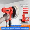 7-inch Handheld Wall Polishing Machine Multifunctional Grinding Wall Putty Polisher Portable Electric Drywall Sander