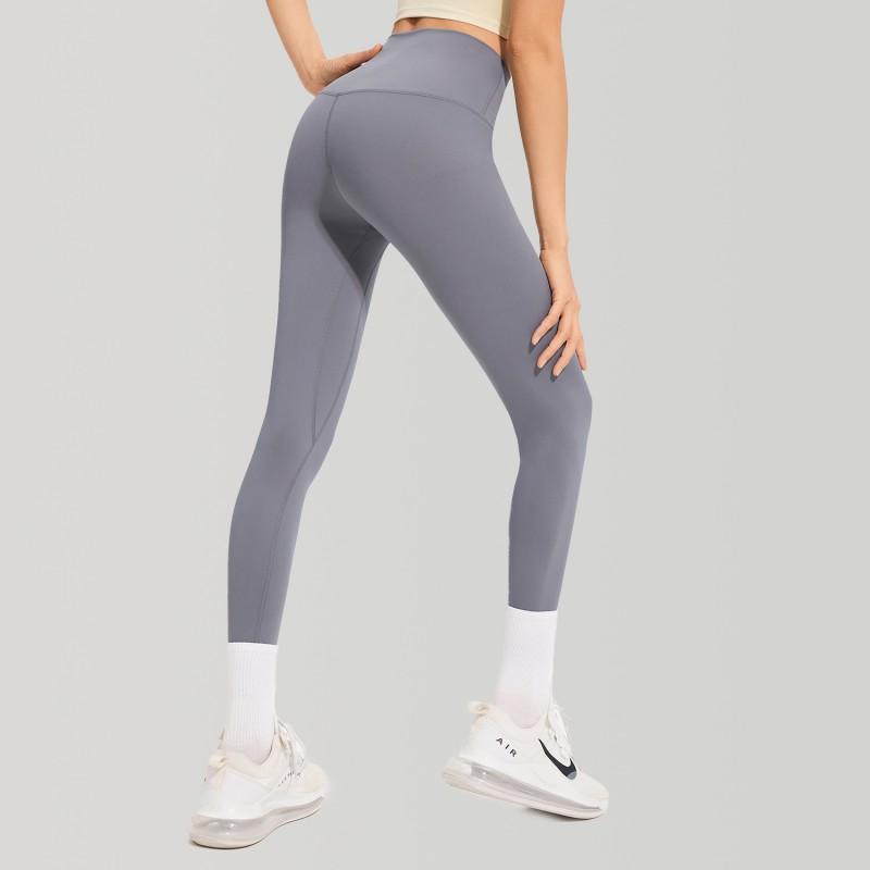 Womens High-Waisted Seamless Yoga Leggings Running Gym Workout Fall