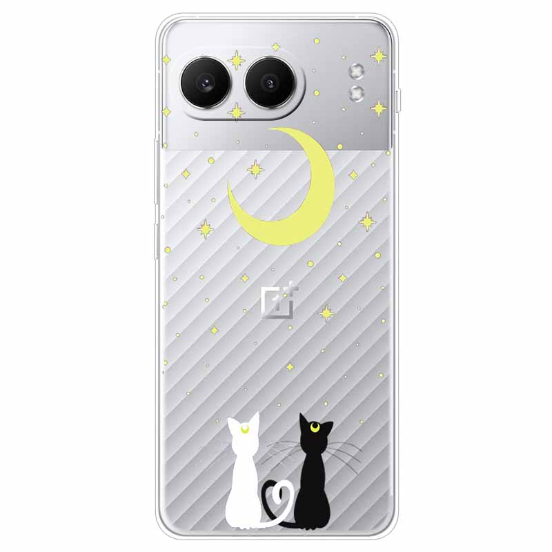 

For One plus Nord 4 Case 6.74 Flowers Transparent TPU Silicone Funda Capa for Oneplus Nord 4 Nord4 5G Soft Covers Coques bags Oneplus Nord 4