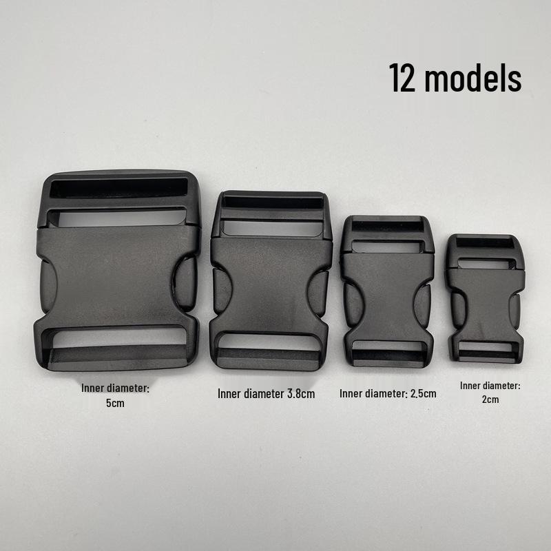 

Регульована пластикова вставна пряжка для рюкзака/поясного мішка (1-5см) Inner Diameter 3.8cm