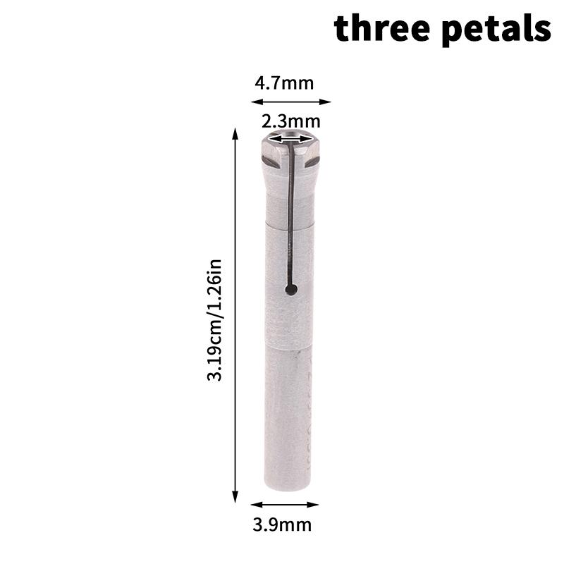 Dental Three-Lobed Four-Lobed Spring Small Engraving Machine Accessories Converter Chuck Dentistry Tool