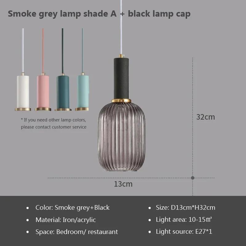 Lumină Pendant din Vitraliu Vintage, Candelabru Creativ Nordic, LED pentru Masă de Dining, pentru Living, Lampă de Noptieră, Decor Hoom