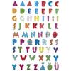 Sticker - HERMA - MAGIC 'alphabet' - Stone Print - 62 Stickers - Wall Decoration