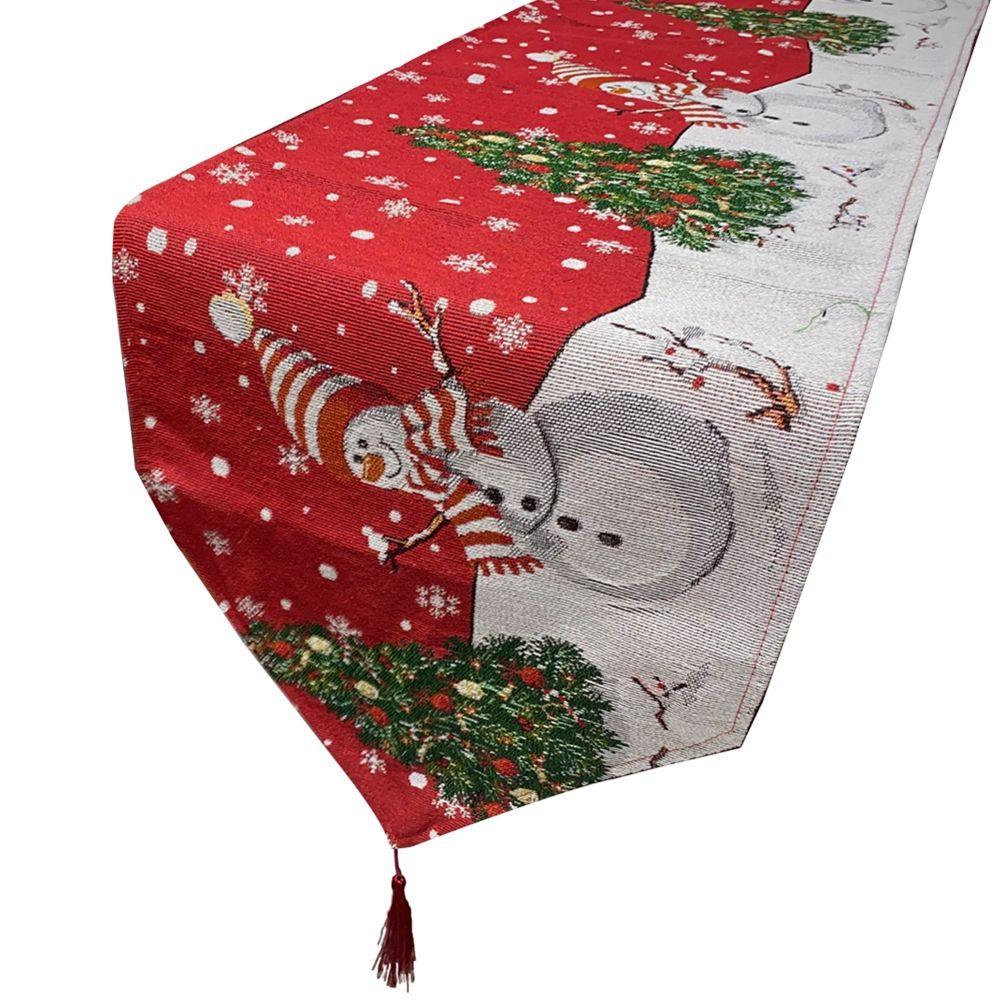 Decoration Merry Christmas Christmas Table Runner Tablecloth Table Runner Christmas Decoration