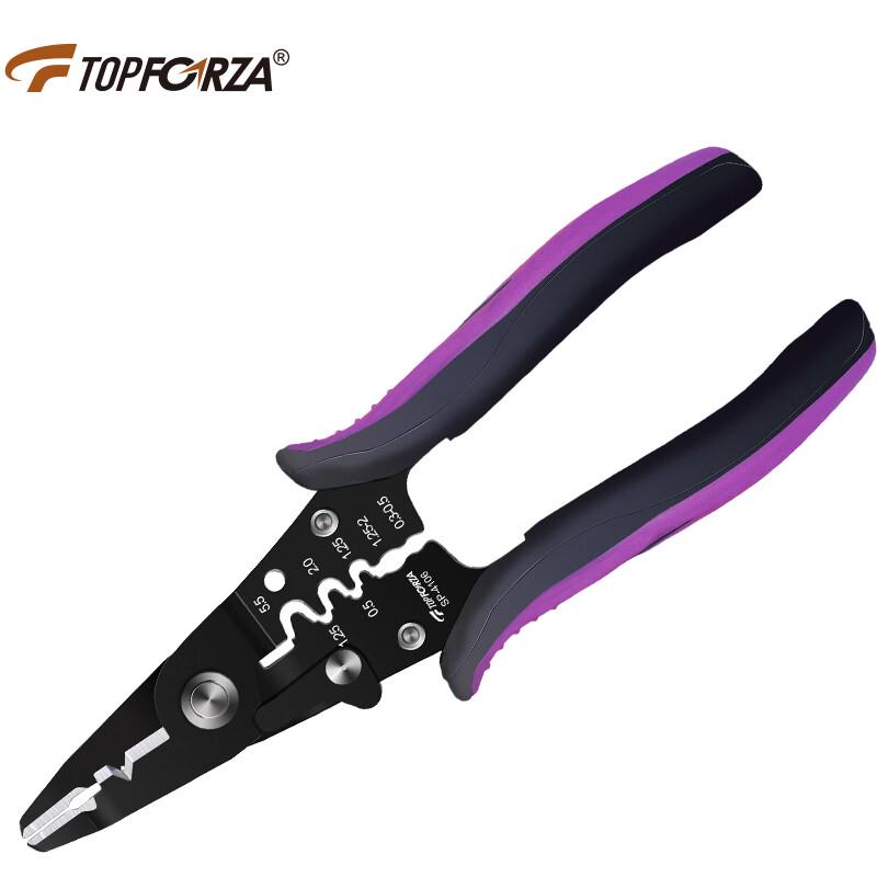 TOPFORZA SP-4106 5-in-1 Multi-Function Wire Stripper