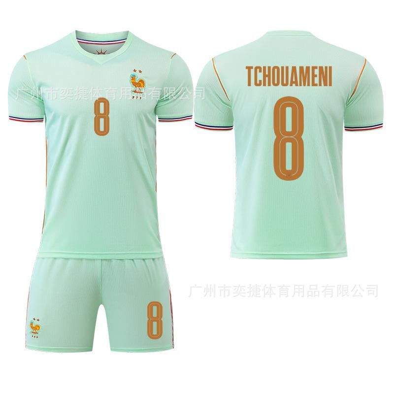 A2627 US, Canada and Mexico World Cup France Away No. 10 Mbappe Football Jersey 7 Dembele 11 Olise Jersey