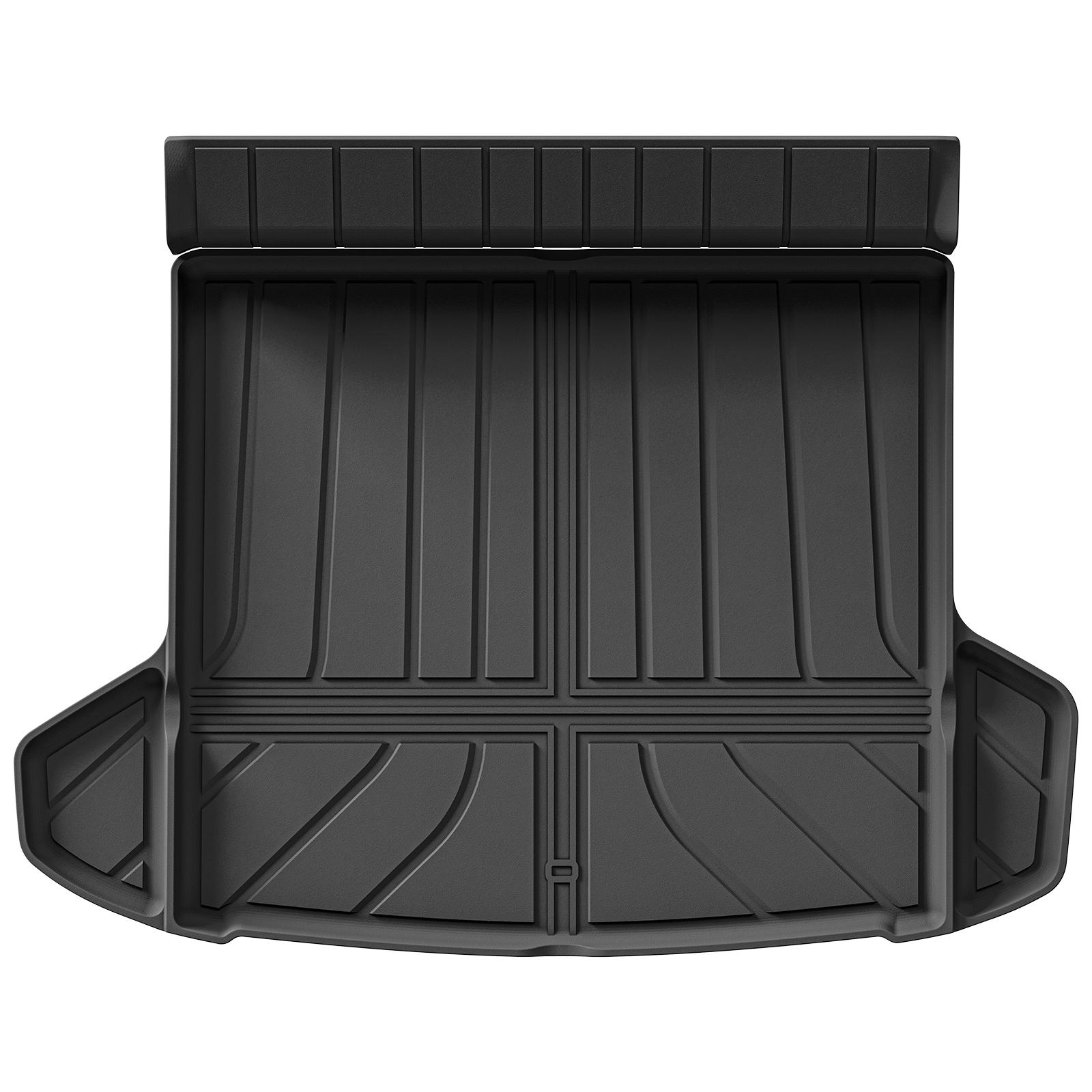 

для VW ID.7 ID7 TPE 3D автомобильный грузовой коврик багажник/спинка накладка водонепроницаемый черный