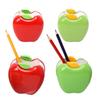 Plastic Cute Brush Stand Aesthetic Flower Vase Pot Creative Fruit Pencil Holder  Pen Organizer