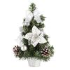 Christmas Tree Artificial 3D Colorful DIY Shiny Small Xmas Tree Holiday Supplies