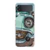 Classic Vintage Old Retro Car Phone Case For Samsung Galaxy Z Flip 3 4 5 Hard Folding Clear PC For Samsung Z Flip 6 Back Cover