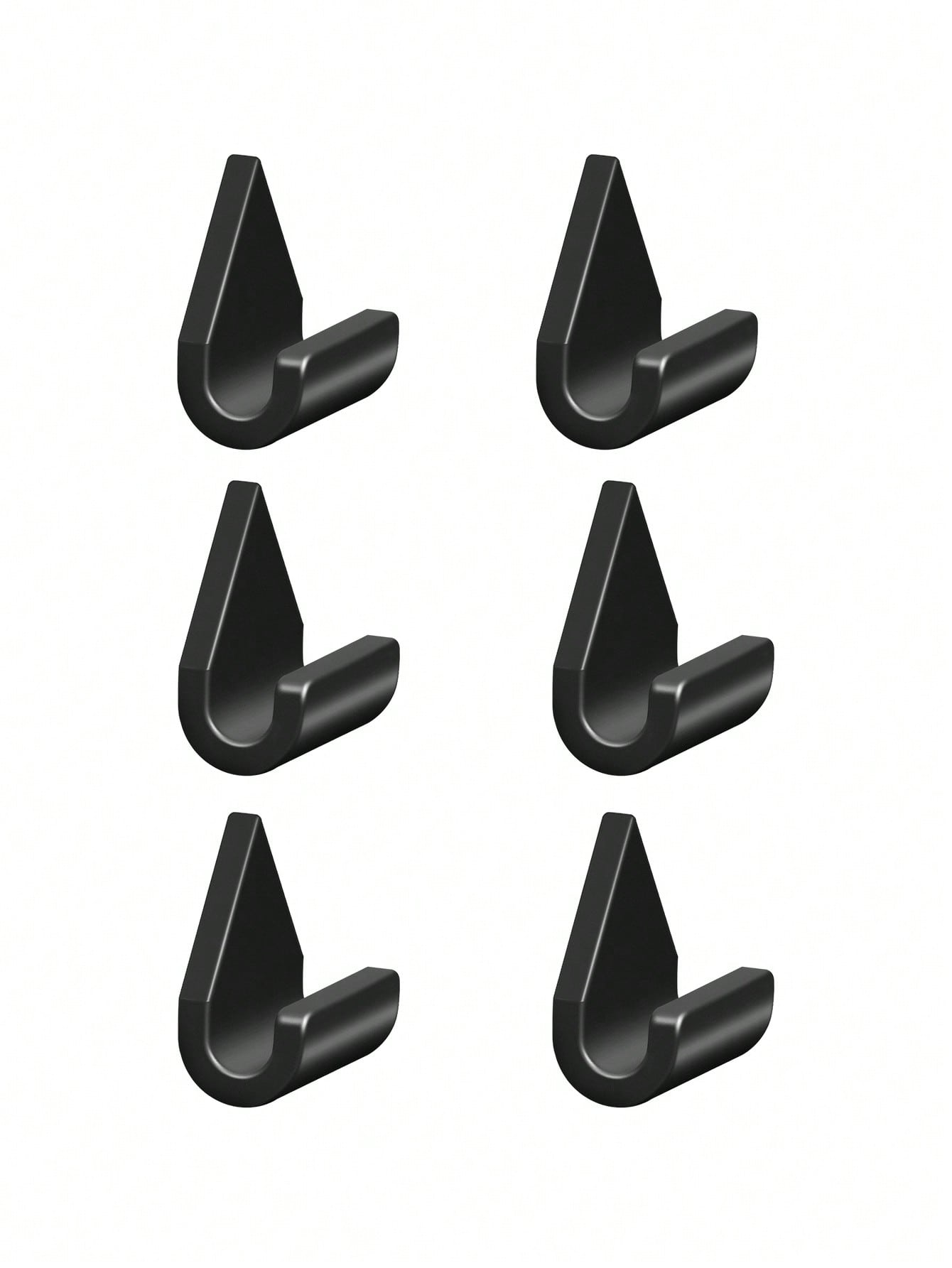 6Pcs Car Cable Organizer Clips – ABS Plastic Wire Management Hooks for Phone Charging Cables, Invisible & Secure Fit in Dashboar