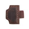 Personalized Magnetic Bookmark Faux Leather Page Holder with Pen Clip Retro Logo Bookmark for Journals Notebooks Book