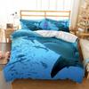 Bedclothes Bedding Set Shark 3D Bed Cover Set And Pillowcases Dekbedovertrek King Size Twin Bedding Set