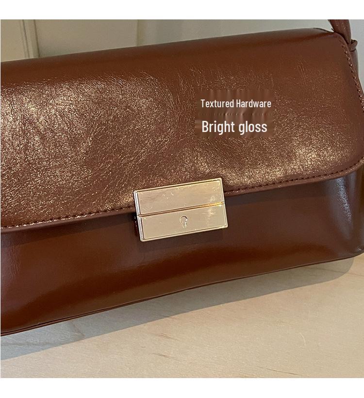 2026 Summer Women's Large Capacity Crossbody & Shoulder Bag: Exquisite Small Square for Commuting