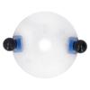 Universal Router Base Plate for Table Trim Portable Clear PVC with Predrilled Holes Shank Round