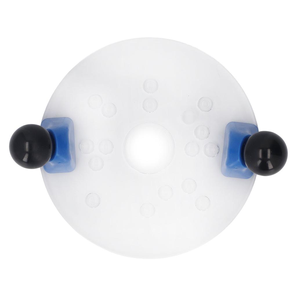Universal Router Base Plate for Table Trim Portable Clear PVC with Predrilled Holes Shank Round