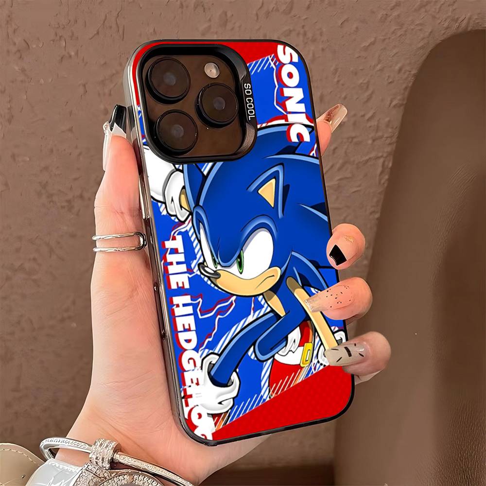 Supersonic Capability S-SonicS Movie Phone Case For IPhone 17 16 Plus Pro Max 15 14 13 12 11 Matte Colorful Covers