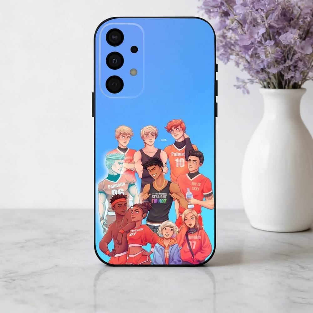 T-The F-Foxhole C-Court AFTG Phone Case For Samsung Galaxy A73,A72,A71,A70,A53,A52,A51,Soft Silicone Black Cover