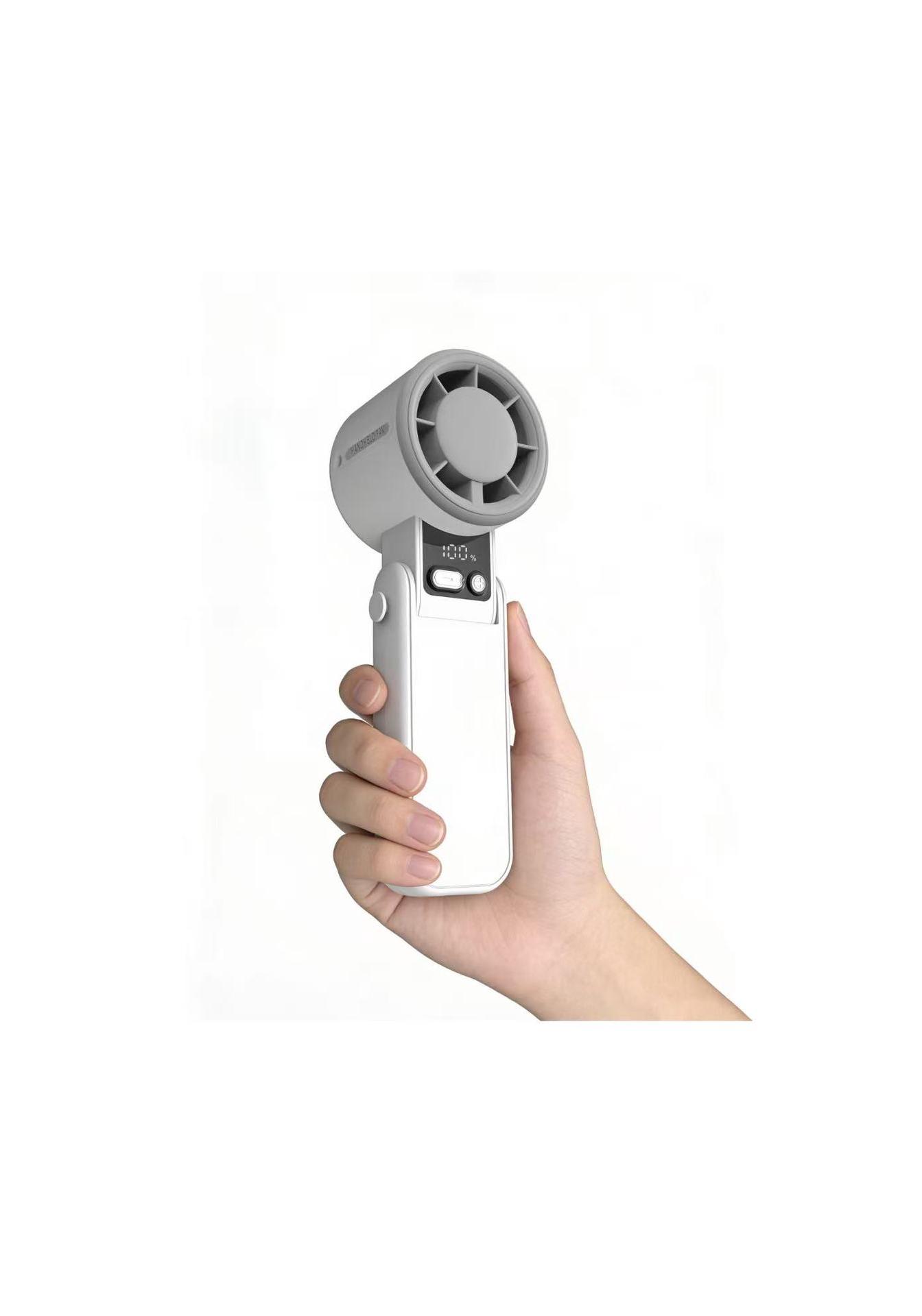 

2026 High-Speed Portable Turbine Fan with Ice Pack for Cooling 183x62.22x57.54 mm, 3600mAh белый