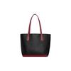 COACH Kia Pebbled Leather Tote Bag, Shopping Bag, Handbag, Shoulder Bag Large Women's Black CE734-B4M2