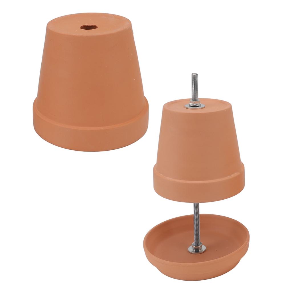 Candle Heater Tea Light Oven Ceramic Heat Tea Light Stove Candle Heater for 4‑6 Tealight Candles Teapot Warmer Tea Light Stove