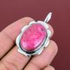 Rhodonite pendant 925 sterling silver pendant gemstone jewelry handmade unique pendant statement pendant gifts for her latest design jewelry