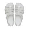 Crocs Versatile Simple Slip-Resistant Durable Breathable Lightweight Sandals Kids Sandals Silver 209836-0IC