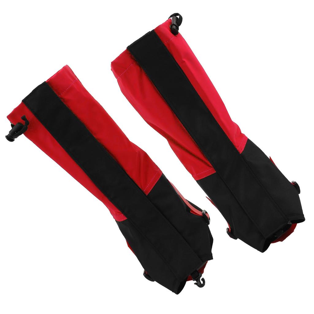 Kinder-Wüstensandfeste Schuhüberzüge, Gamaschen, Stiefelüberzüge zum Wandern und Reiten(rot )