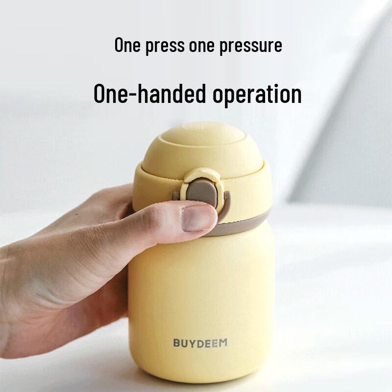 Buydeem 300ml Kids  Portable Stainless Steel Insulated Bottle