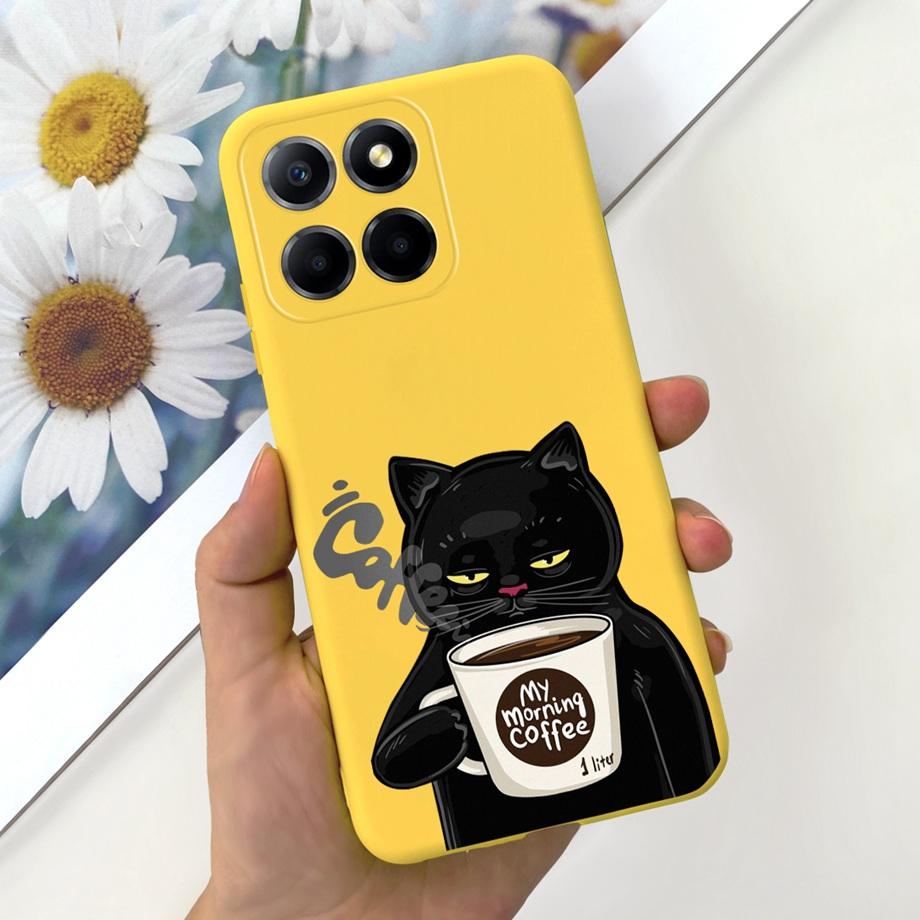 For Honor 70 Lite Case  Shockproof Soft Silicone Bumper For Honor X8b Back Cover Luxury Stylish Fashion Painting Honor70 70Lite