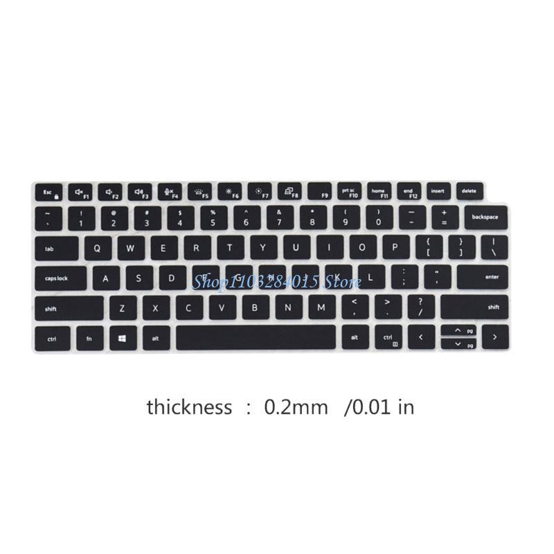 R6FF Silicone Keyboard Film Skin For 5420/7420/9510/9520 Keyboards Dustproof Waterproof Easy to Clean Reusable