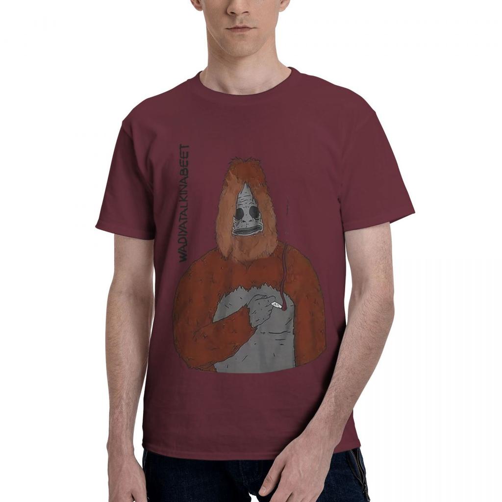 Sassy The Sasquatch Smoke 100 Cotton Casual Breathable Confortable Manga Designer Clothes Men Funny Gifts