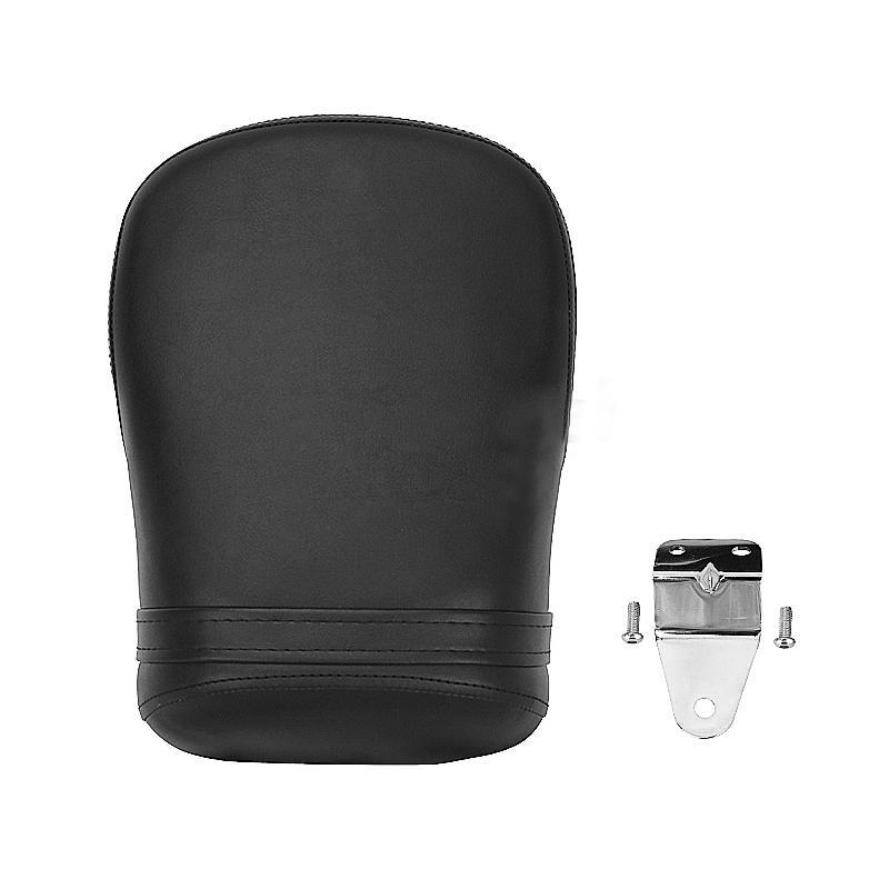 Rear Seat Cushion Rider Passenger Pillion Black Fit for Suzuki Boulevard C50 2004-2013 Intruder Volusia VL800 2001-2004