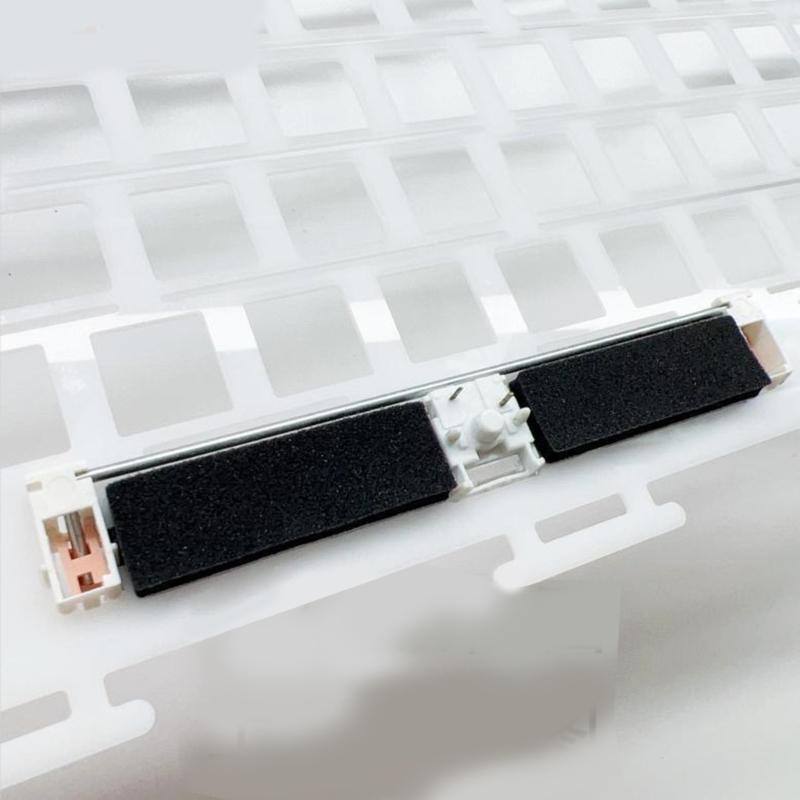 PORON Material Spacebars Dampener Silencers Pad for Mechanical Keyboards To Minimize Noise and Increase Longevitys