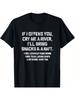 1pc Men'S Retro Humorous Print Tshirt Soft Breathable Fabric Casual Round Neck Top Bold Geometric Pattern Design Machine Washable Four Seasons Comfort