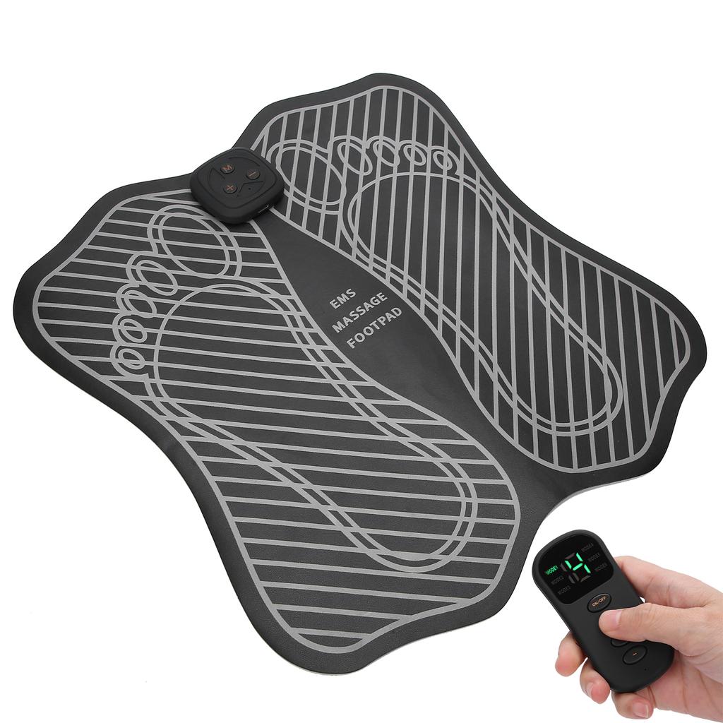 EMS Fußmassagegerät Elektrische Massageauflage Muskelstimulator Wiederaufladbares Formendes Beinpolster