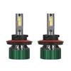 Car LED Headlight High Power Canbus Turbo Lamp with External Drive 6000K Car Light DC12V H1 H4 H7 H11 9005 9006 9007 H13
