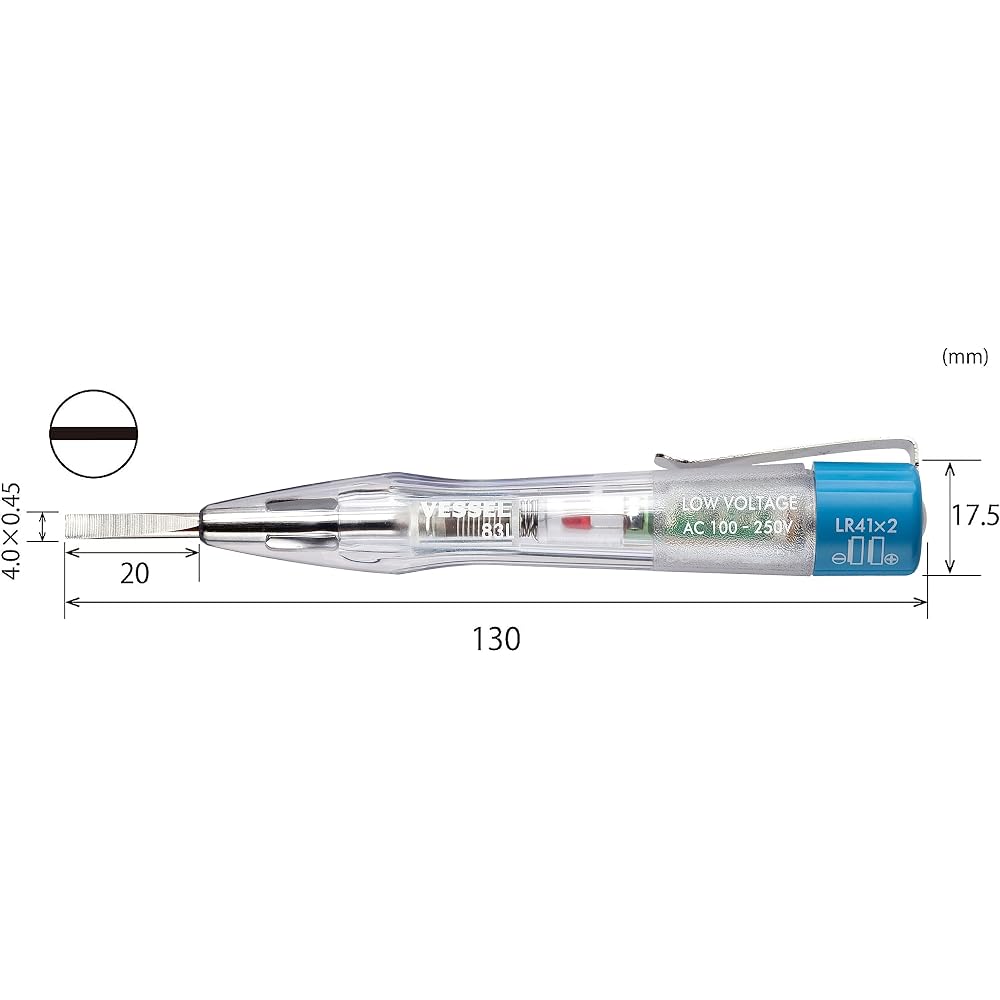 VESSEL (VESSEL) LED Electrostatic Screwdriver Low Pressure Pen Type 83L